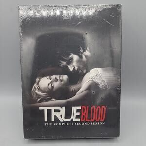 True Blood Season 2 DVD • New Sealed • 5-Disc Set • HBO Series • Vampire Drama